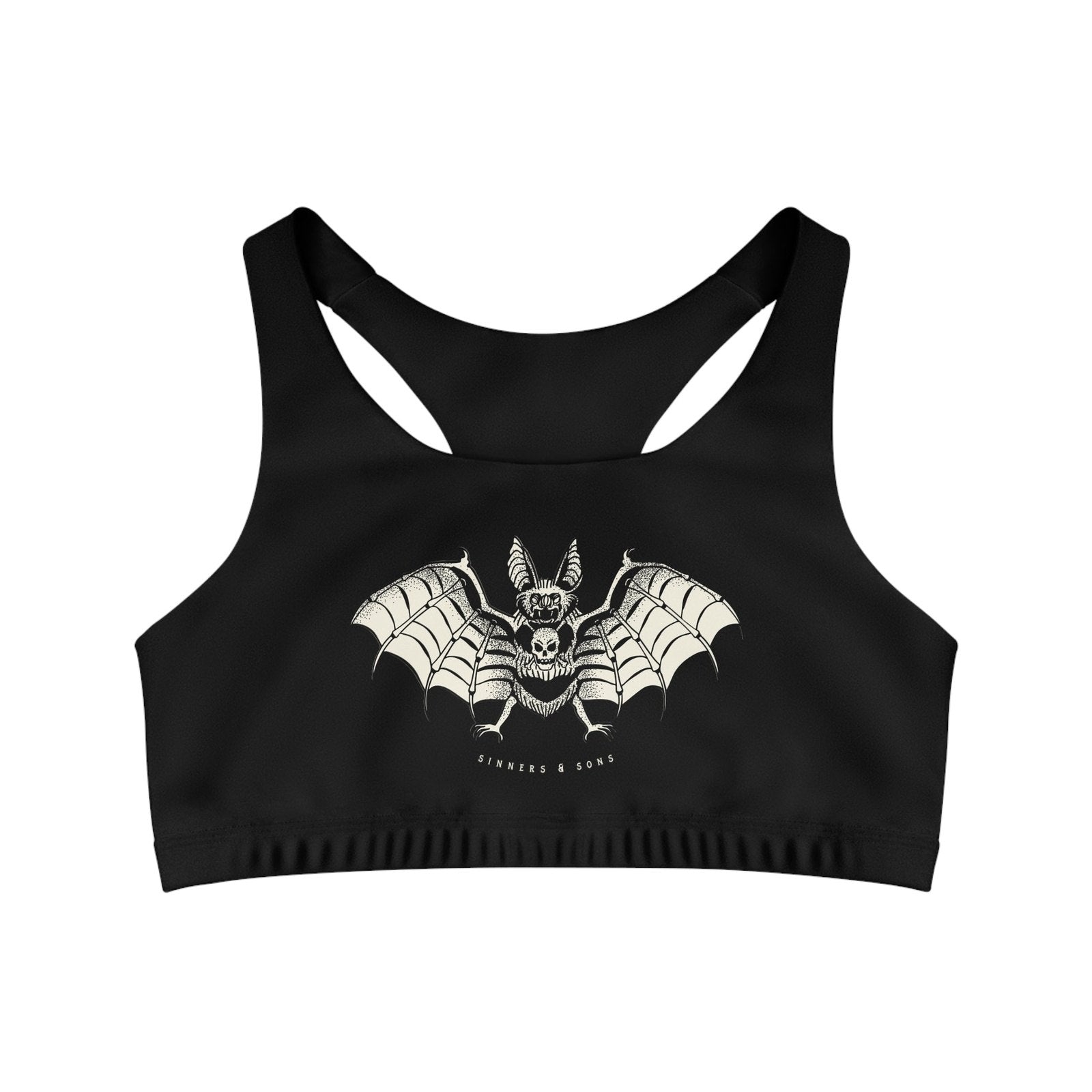 Seamless Bat Sports Bra