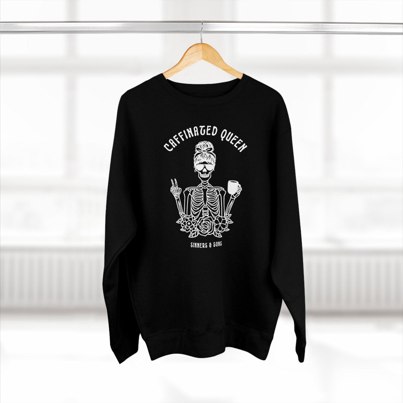 Caffinated Queen Sweatshirt