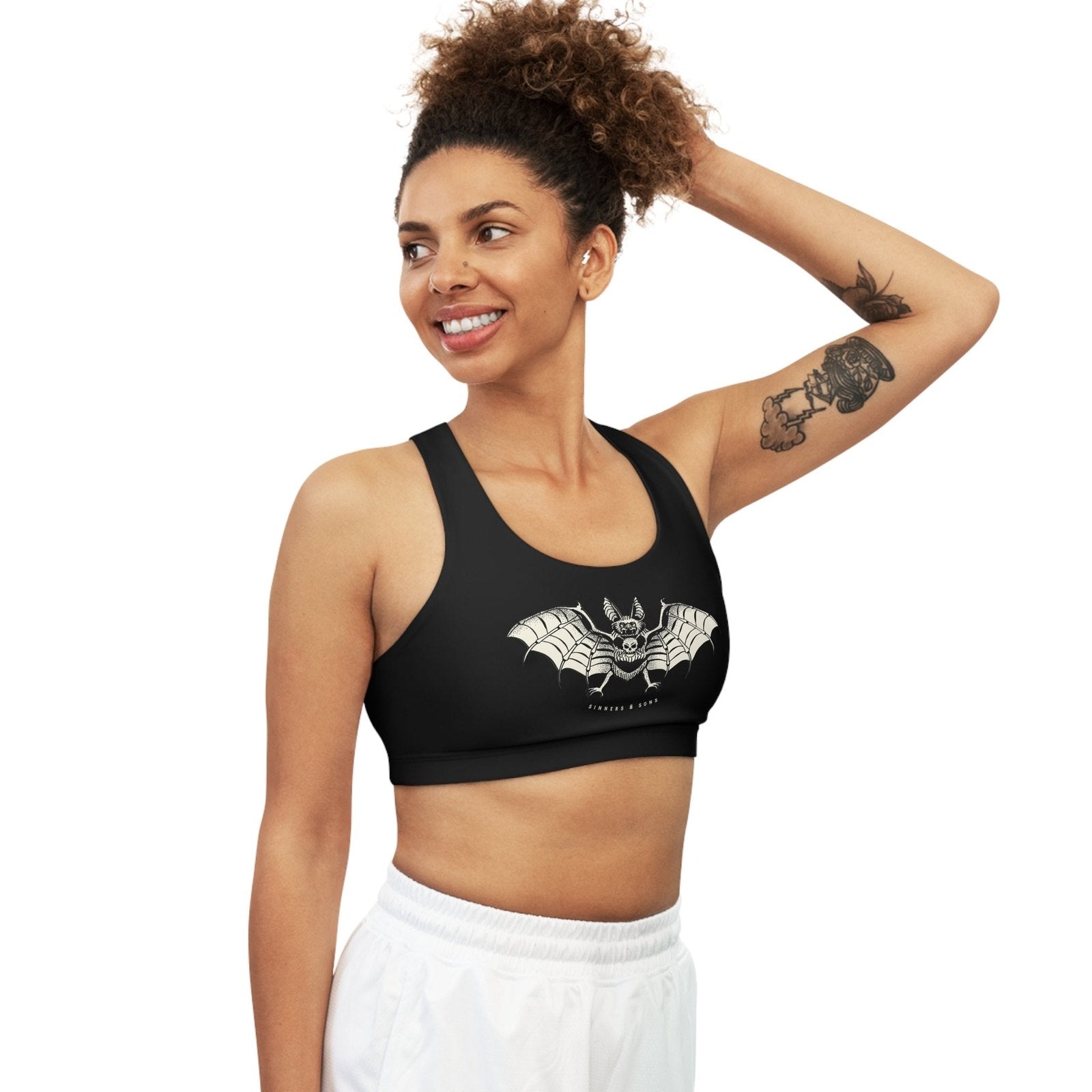 Seamless Bat Sports Bra