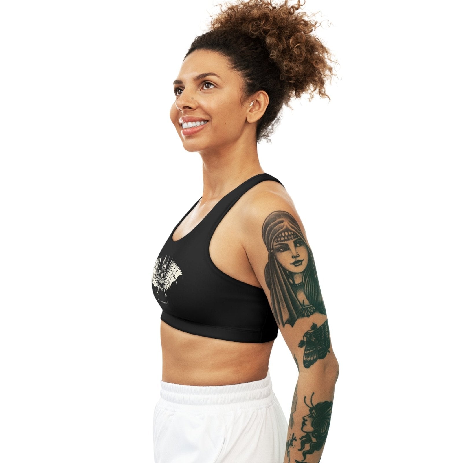 Seamless Bat Sports Bra